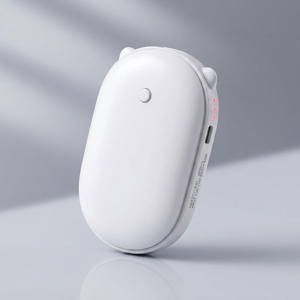 Rechargeable Hand Warmer Power Bank Dual Function