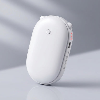 Rechargeable Hand Warmer Power Bank Dual Function